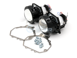 Набор Bi-Led линз Mitsubishi Pajero 4 (2006-2014) Aozoom A3+ MAX 2020 Intelligent New с переходными рамками (ремкомплект)