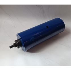 Биметаллическая коронка 110 мм глубина 200 мм с держателем 13 мм