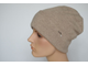Шапка с отворотом Vizio 1104 CRY бежевая