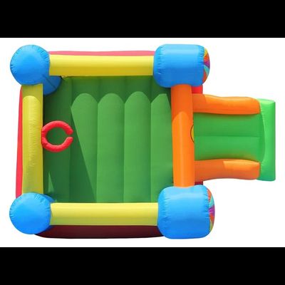 Надувной батут с горкой «Вокруг света»