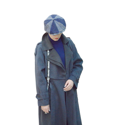 Кепка восьмиклинка Alfonso D ' Este 42050 синяя