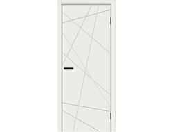 Дверь белая Граффити-5 Super White