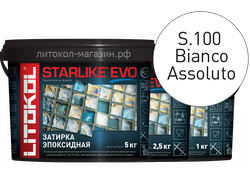 Эпоксидная затирка для швов STARLIKE EVO S.100 Bianco Assoluto
