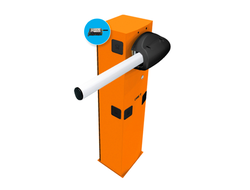 G3750SX GSM Connect - Комплект шлагбаума GARD 3750 для правостороннего монтажа с управлением через приложение (тумба, стрела, светоотражающие наклейки, балансировочная пружина)