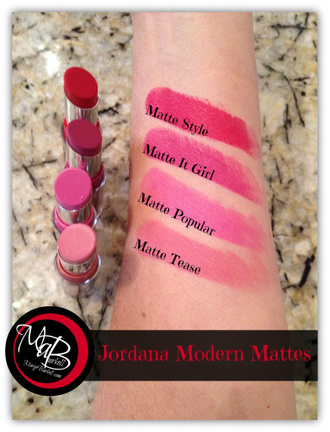 Помада Jordana Modern Matte 07 Matte Popular