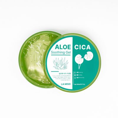 La Miso Смягчающий универсальный гель с алоэ и центеллой азиатской (300 мл)