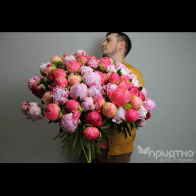 БУКЕТ МОНО ЦВЕТОВ  № 468