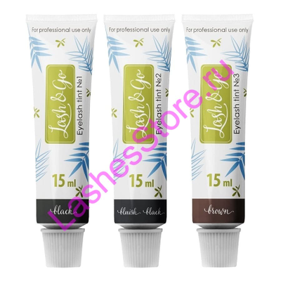 Краска LASH&GO для ресниц (15 мл)