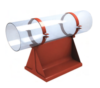 10. Опоры трубопроводов тавровые хомутовые "ТХ"