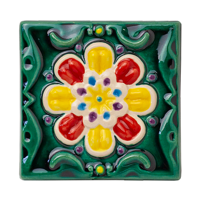 Адонис цветной, малый (керамическая плитка)