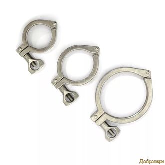 Хомут под кламп соединение TRI-CLAMP 1"/1.5"/2"/2,5"/3" дюйма