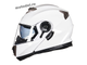 Шлем модуляр GXT SX12 Flip-Up (мотошлем), белый