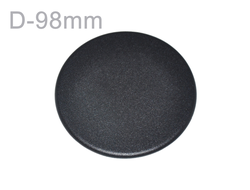 Крышка большой горелки HANSA (Somipress) матовая плоская, d-98мм, (8045003)