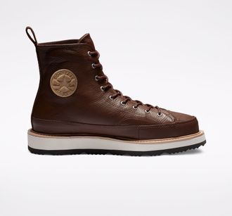 Кеды Converse Crafted Boot Chuck Taylor коричневые высокие