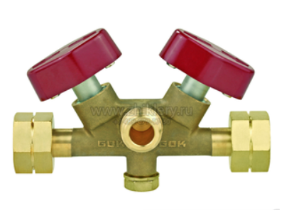 Комплект с ручным клапаном GOK-2 баллона