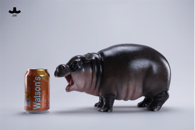 Большой бегемотик Му Денг - Коллекционная ФИГУРКА 1/6 MooDeng Plus Static Animal Model (JXK285) - JXK