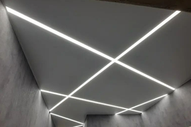 Монтаж натяжного потолка в Сургуте любой сложности.