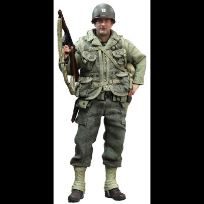 Капитан Джон Миллер ("Спасти рядового Райана", Том Хэнкс) - КОЛЛЕКЦИОННАЯ ФИГУРКА 1/12 Palm Hero Series WWII US 2nd Ranger Battalion Series 1 – Captain Miller (XA80010) - DID