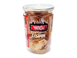 Чипсы куриные со вкусом сыра "Чеддер" 100гр