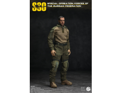 ПРЕДЗАКАЗ - Пулеметчик ССО РФ - Коллекционная ФИГУРКА 1/6 scale Special Operation Forces of The Russian Federation (SSO) (26075B) - Easy&Simple ?ЦЕНА: 26300 РУБ.?