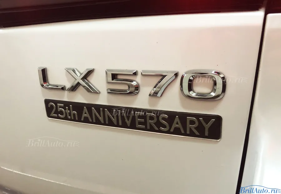 Рестайлинг Lexus LX 570 25th ANNIVERSARY 2008-2015