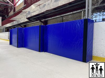 Защитные маты для шорт-трека ППУ+ППЭ 200х120х20 см, плотность 18 кг/м3 DNN