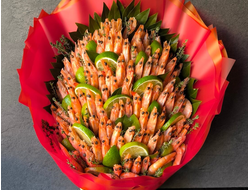 букет из креветок