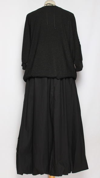 ДЖЕМПЕР  "ЛЮРЕКС ТОНКИЙ" вискоза золото, серебро, синий, черный р.48-62