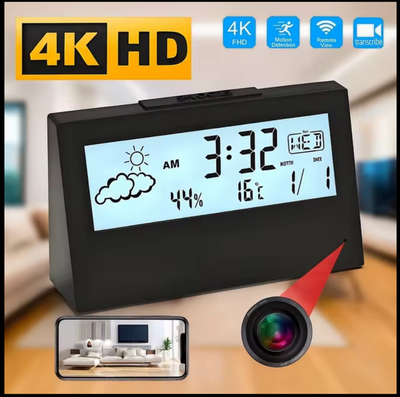 IP-камера c Wi-Fi в настольных часах LAIZHAN G-07