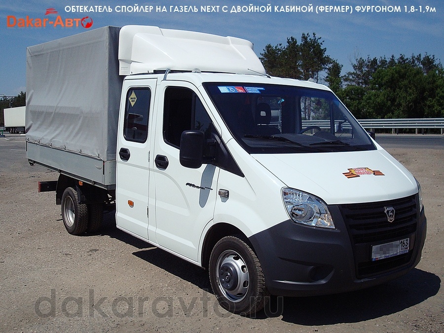 Спойлер кабины газель