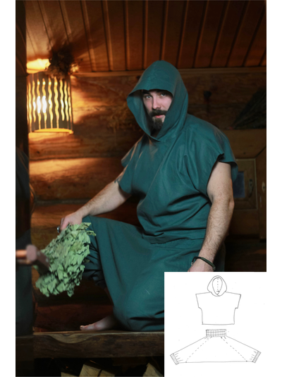 Костюм пар-мастера из конопли Дар движения