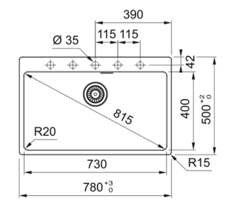 Мойка Franke Maris MRG 610-73