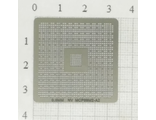 Трафарет BGA для реболлинга чипов компьютера NV MCP89M2-A2 0.6мм