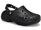 Crocs Baya Platform Clog Черные