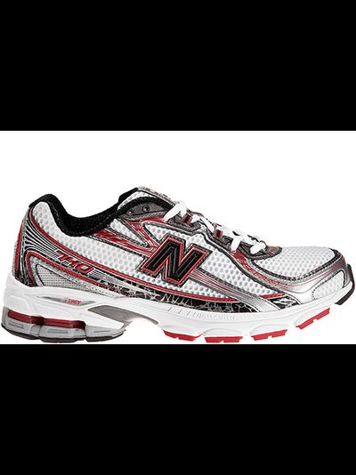New Balance 740 White Energy Black Red