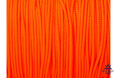 Линь 1.5мм Sigalsub Orange Fluo Polyester, за 1м