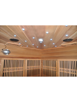 Инфракрасная кабина (сауна) SaunaMagic Cedar CST Corner Medium