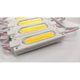 Светодиодный модуль COB LED2W корот, DC24v IP65, 65х18 мм (белый)