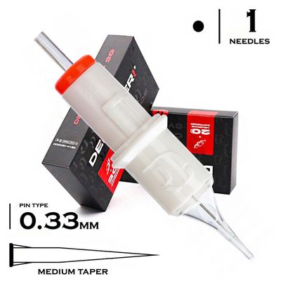 1 RLMT / 0,33mm - Round Liner Medium Taper &quot;DEFENDERR&quot;