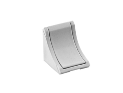 Уголок радиусный одинарный №11 БЕЛЫЙ, пластик  (уп 500)