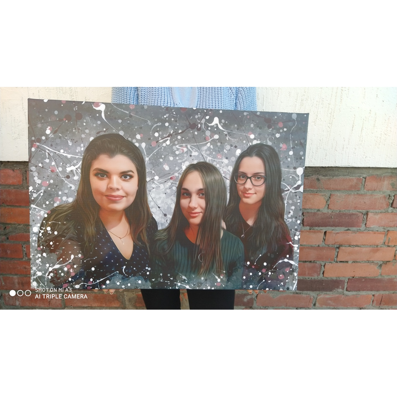 Напечатали холст в Тюмени