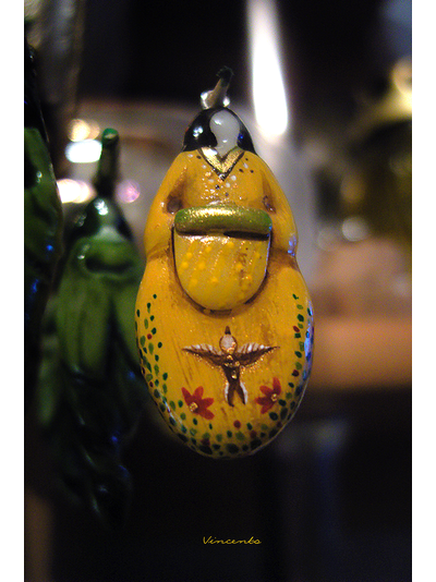 Восточные серьги-лепестки &quot;Азхар. Легенда о царевне цветов&quot;