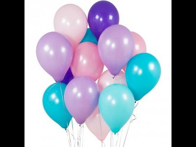 15 шаров без рисунка