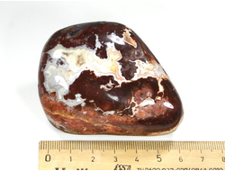 Агат "Крэйзи Лэйс", полировка, Мексика (65*55*38 мм, 180 г) №25500