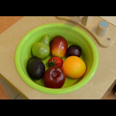 Набор реалистичных фруктов, 10шт.