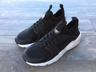 Кроссовки Nike Air Huarache Ultra Black/White