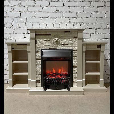 Электрокамин Гамбург SL M1 с очагом Fobos