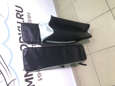 Комплект мягких накладок на сиденья с сумкой (80 см) ПВХ - mnelodku.ru