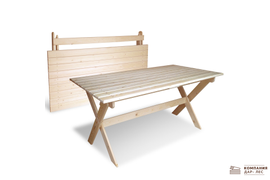 Стол раскладной, Сосна. Размер 1400 * 700мм