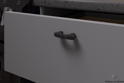 Энни 1,6 м кухонный гарнитур Графит серый